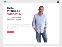 Tablet Screenshot of glencooley.com